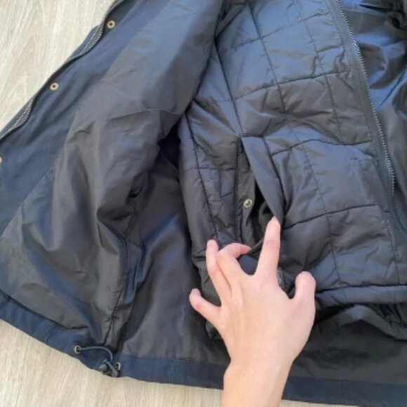 Spiewak & Sons 2 in 1 Carson Hooded Field Jacket in Black Sz S - Picture 8 of 10